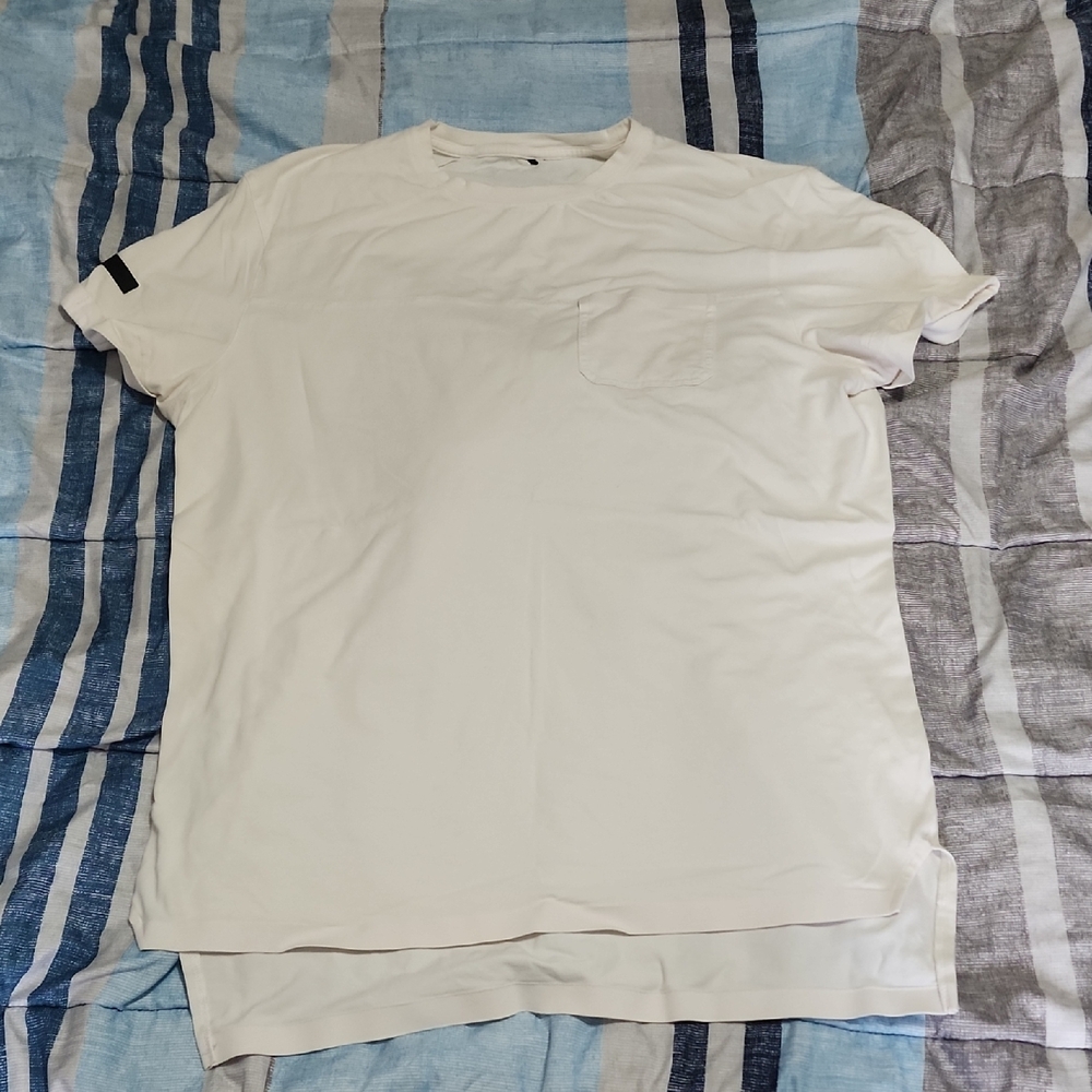 Men's White Alphalete Shirt XL